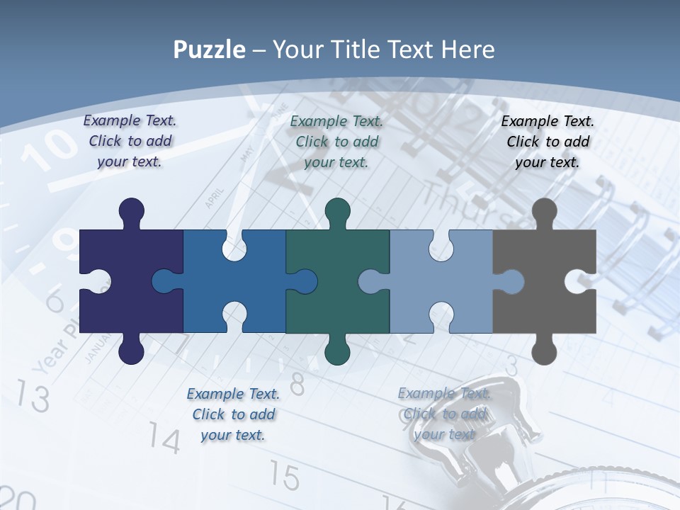 Objects Composite Planner PowerPoint Template
