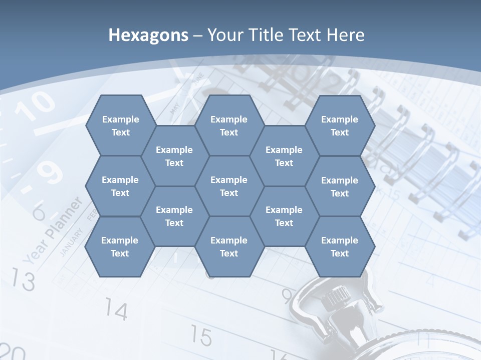 Objects Composite Planner PowerPoint Template