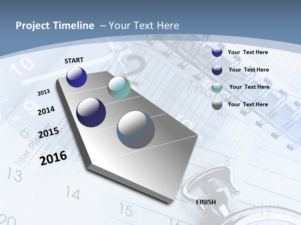 Objects Composite Planner PowerPoint Template