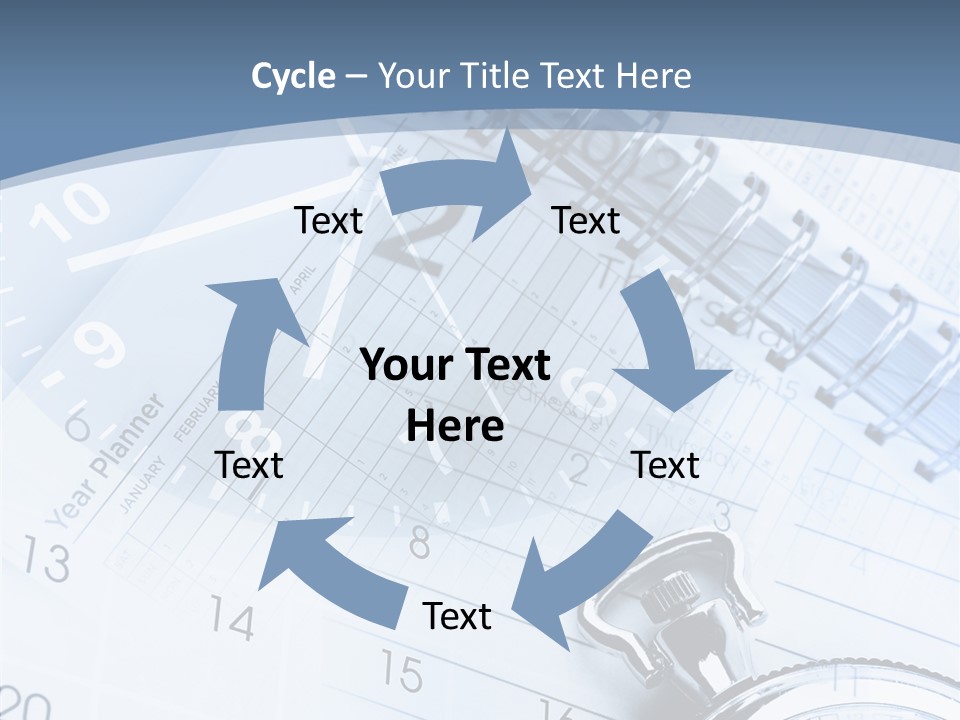 Objects Composite Planner PowerPoint Template