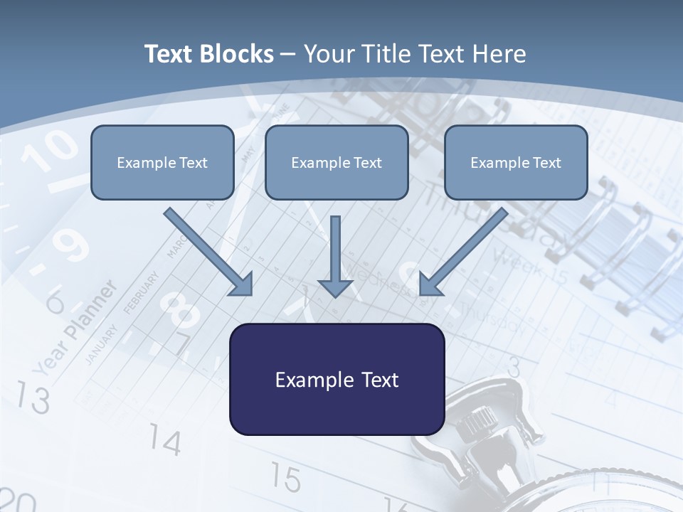 Objects Composite Planner PowerPoint Template