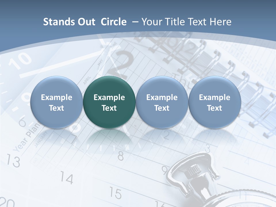 Objects Composite Planner PowerPoint Template