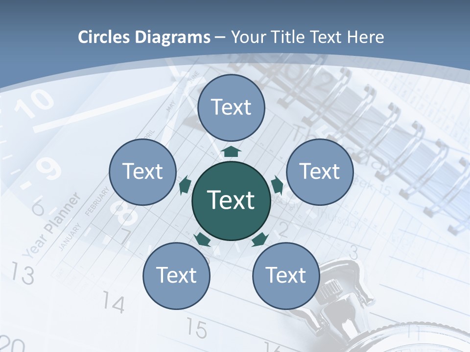 Objects Composite Planner PowerPoint Template