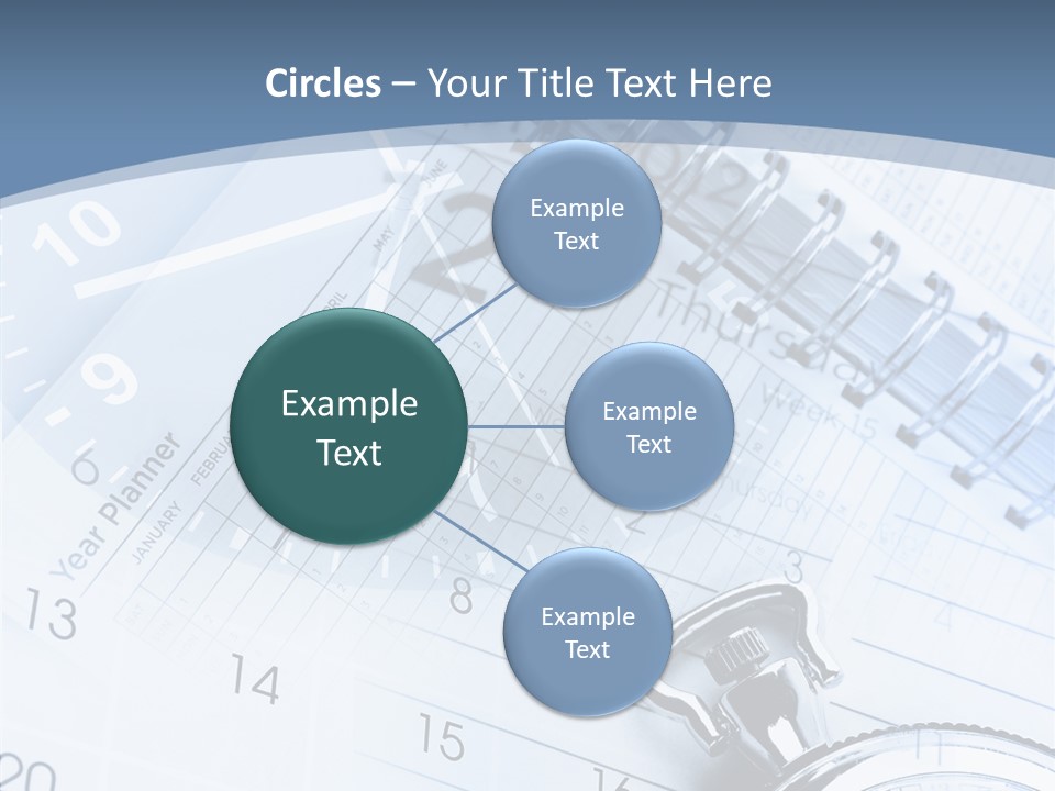 Objects Composite Planner PowerPoint Template