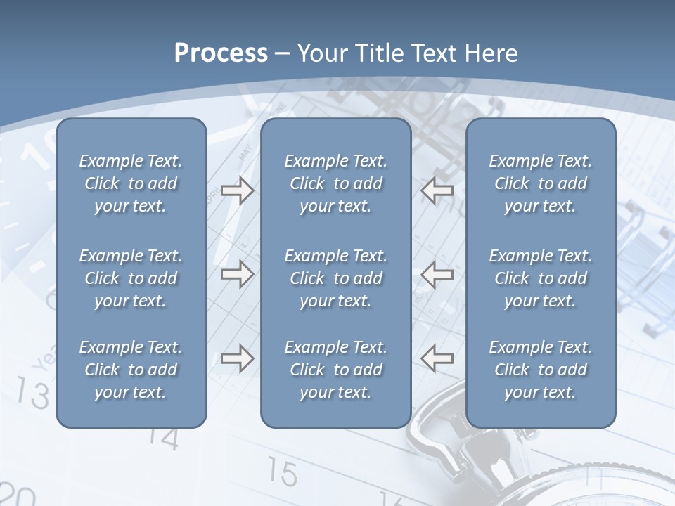 Objects Composite Planner PowerPoint Template
