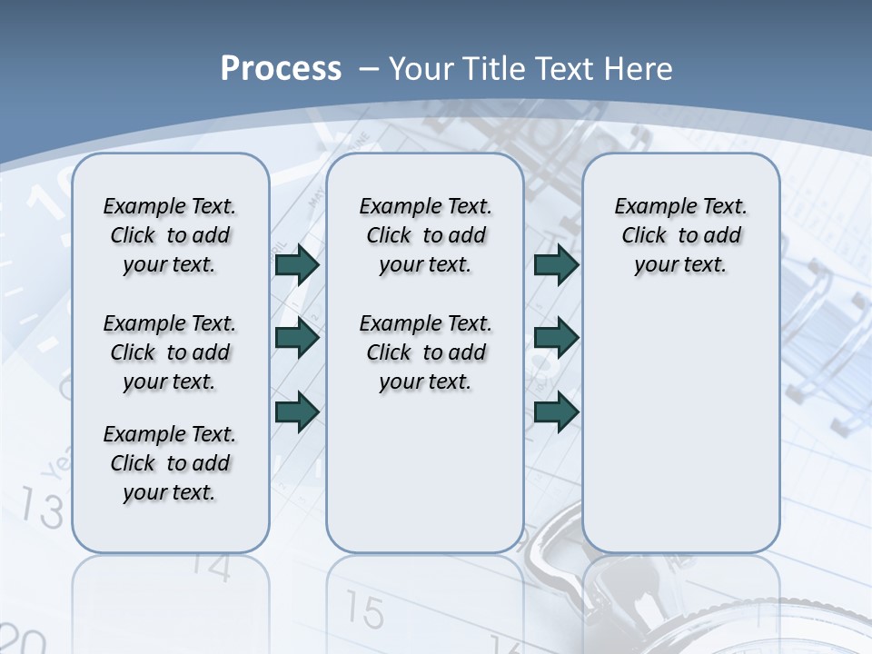 Objects Composite Planner PowerPoint Template