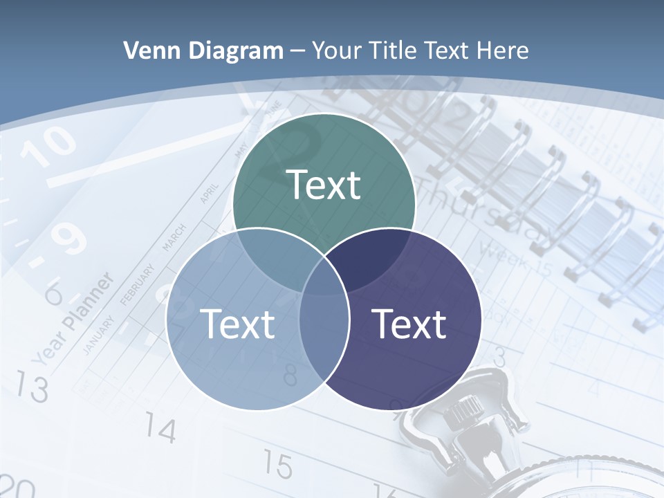 Objects Composite Planner PowerPoint Template