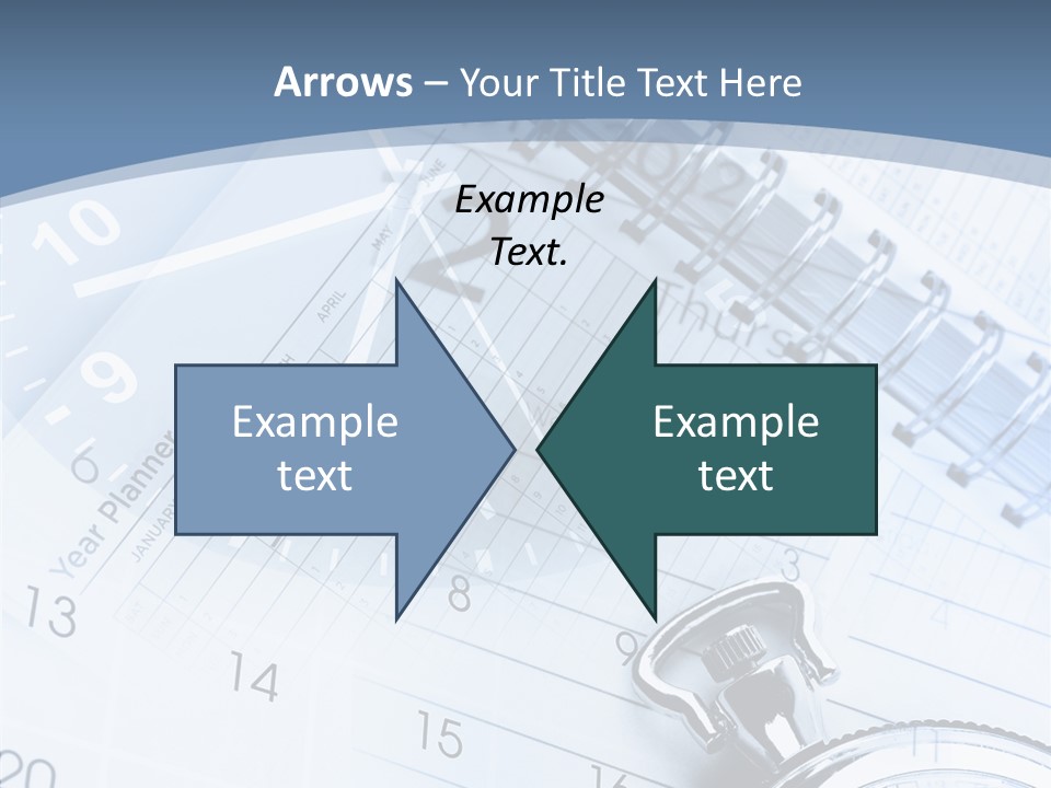 Objects Composite Planner PowerPoint Template