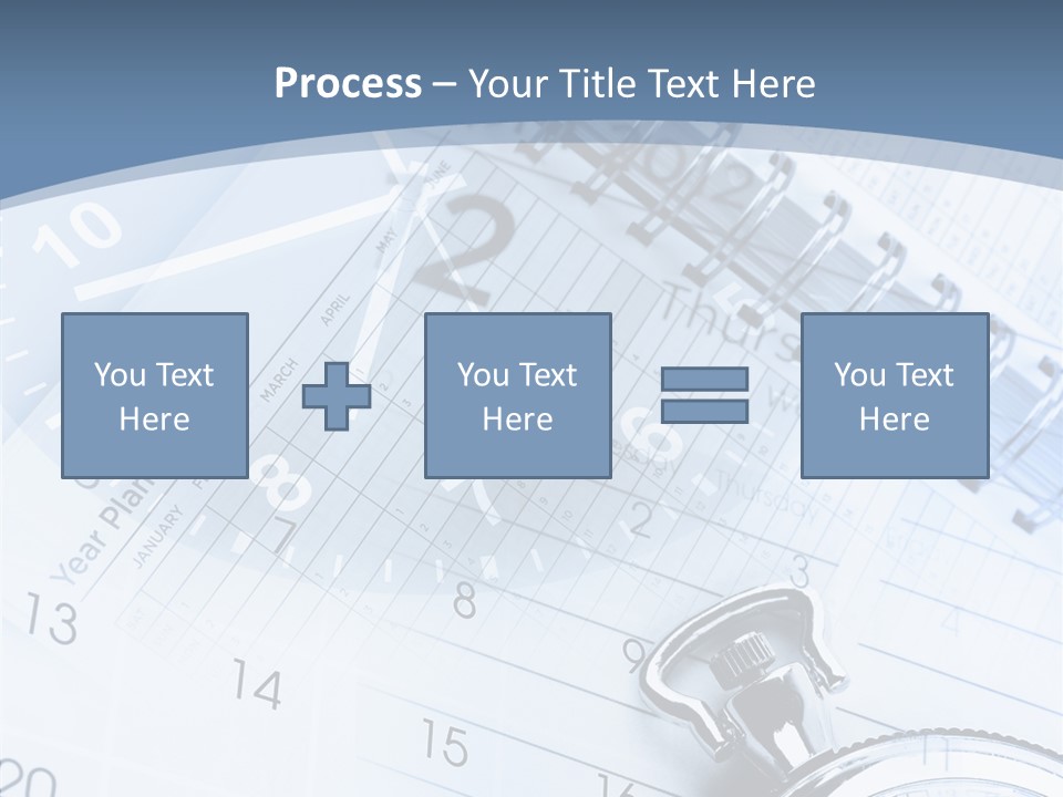 Objects Composite Planner PowerPoint Template
