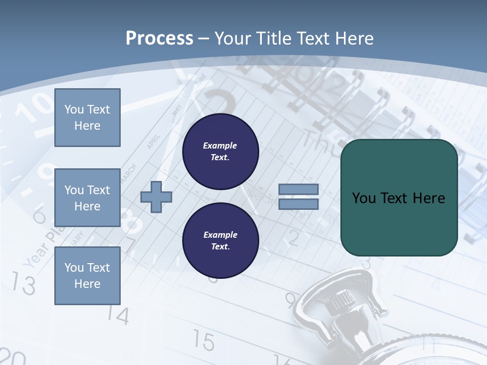 Objects Composite Planner PowerPoint Template
