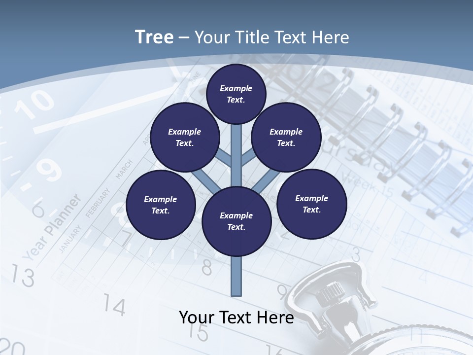 Objects Composite Planner PowerPoint Template