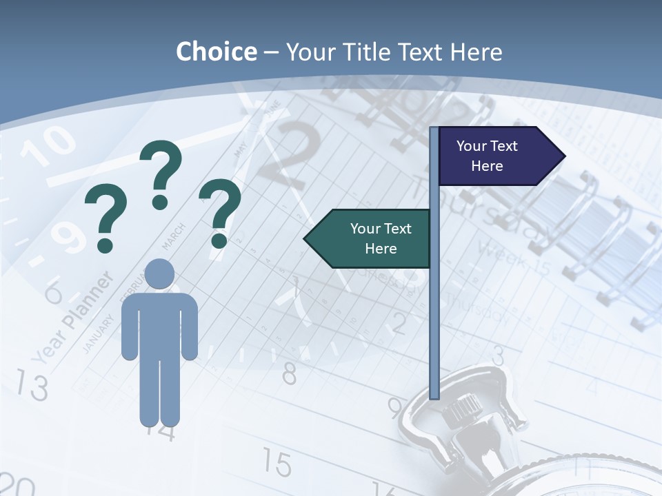 Objects Composite Planner PowerPoint Template