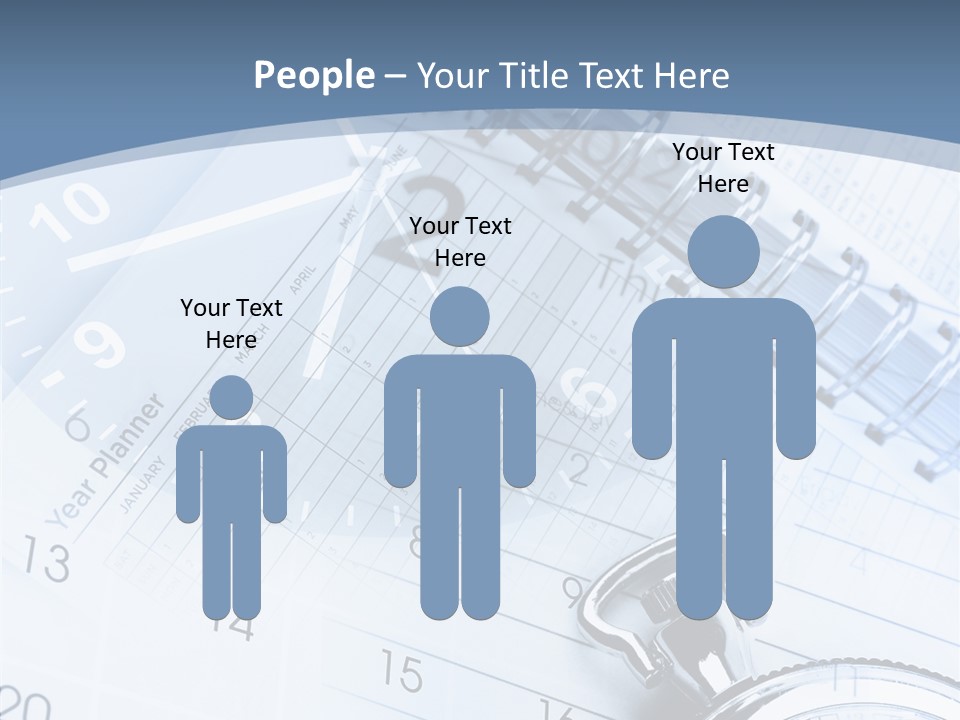 Objects Composite Planner PowerPoint Template