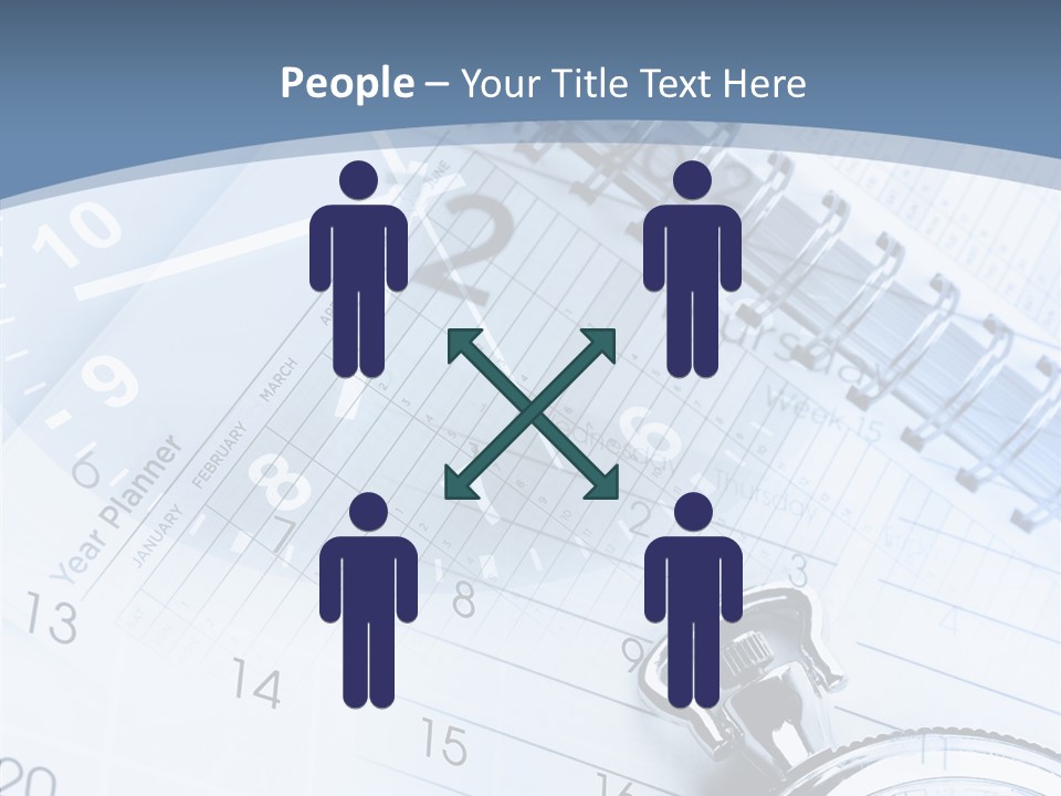 Objects Composite Planner PowerPoint Template