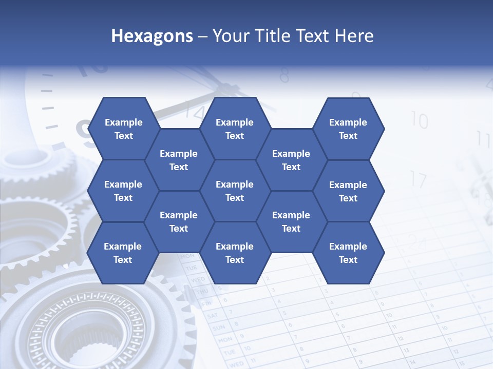 Accurate Clocks Year PowerPoint Template