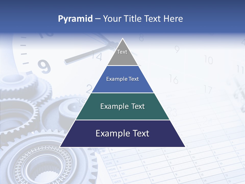 Accurate Clocks Year PowerPoint Template