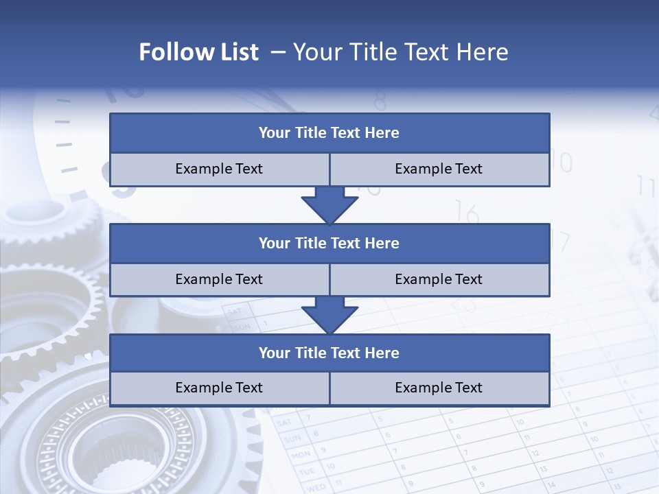 Accurate Clocks Year PowerPoint Template