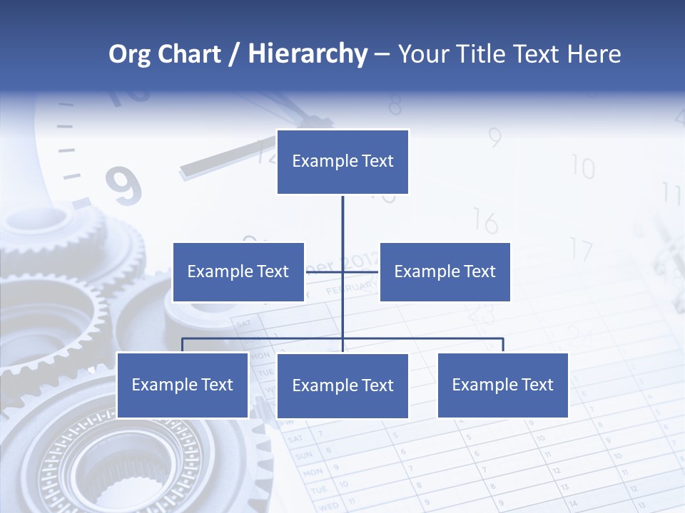 Accurate Clocks Year PowerPoint Template