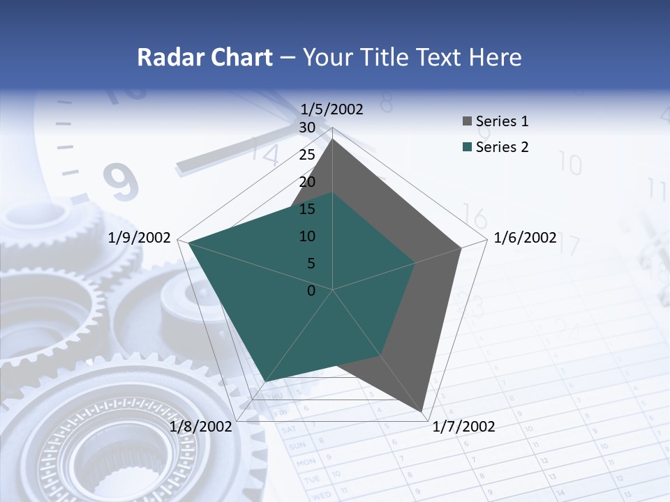 Accurate Clocks Year PowerPoint Template