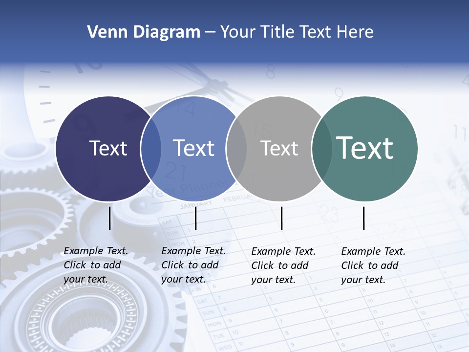 Accurate Clocks Year PowerPoint Template