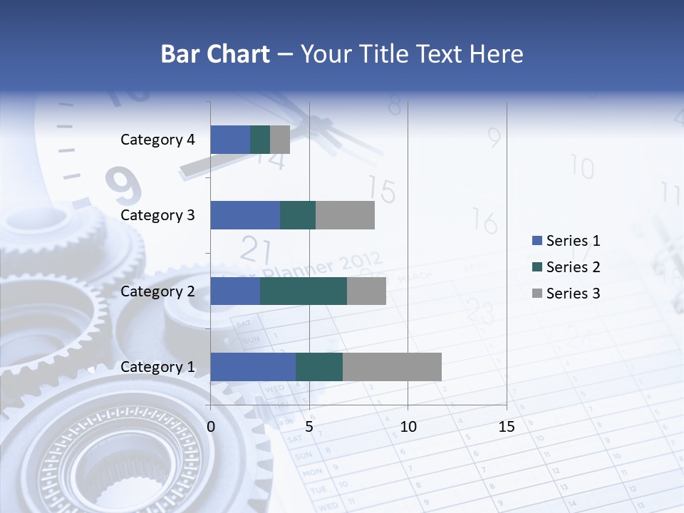 Accurate Clocks Year PowerPoint Template