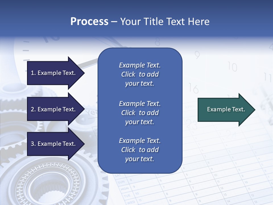 Accurate Clocks Year PowerPoint Template