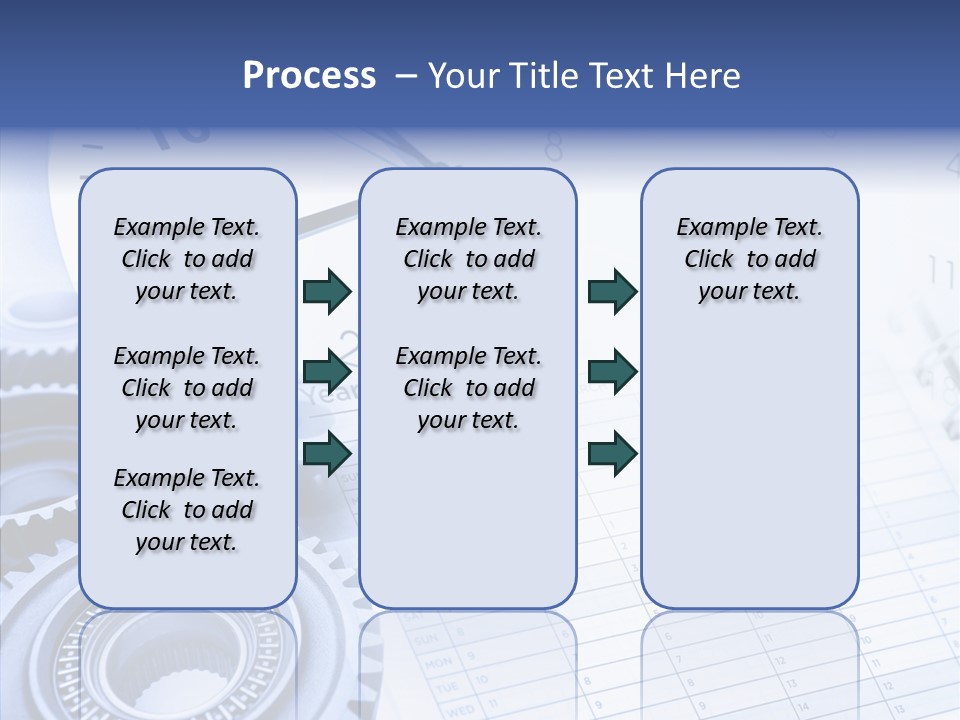 Accurate Clocks Year PowerPoint Template