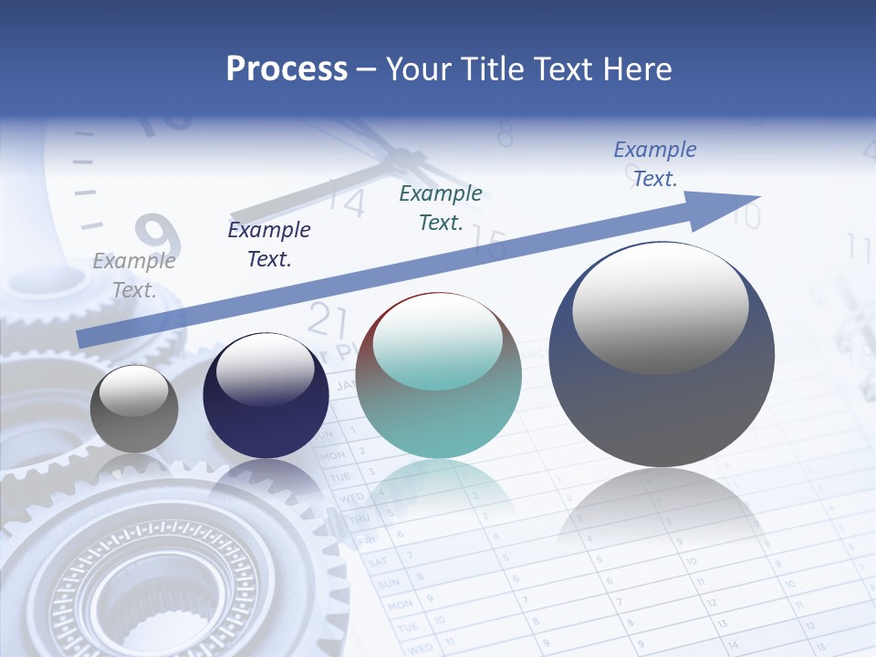 Accurate Clocks Year PowerPoint Template