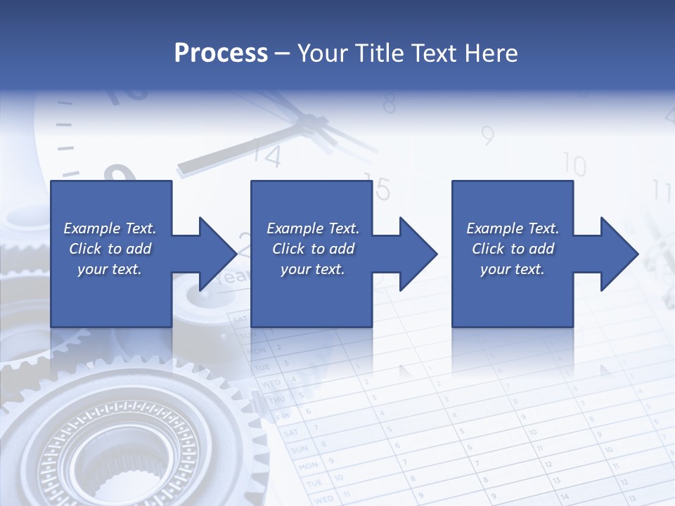Accurate Clocks Year PowerPoint Template