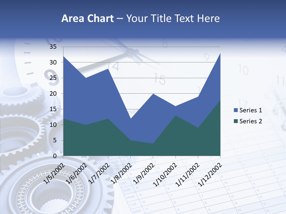 Accurate Clocks Year PowerPoint Template