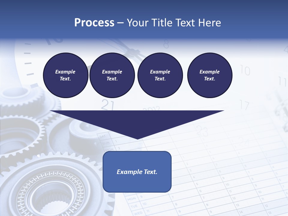 Accurate Clocks Year PowerPoint Template