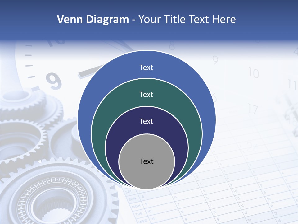 Accurate Clocks Year PowerPoint Template