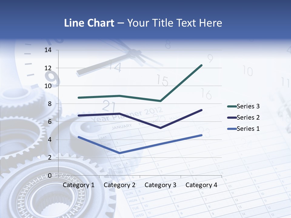 Accurate Clocks Year PowerPoint Template