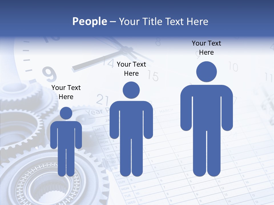 Accurate Clocks Year PowerPoint Template