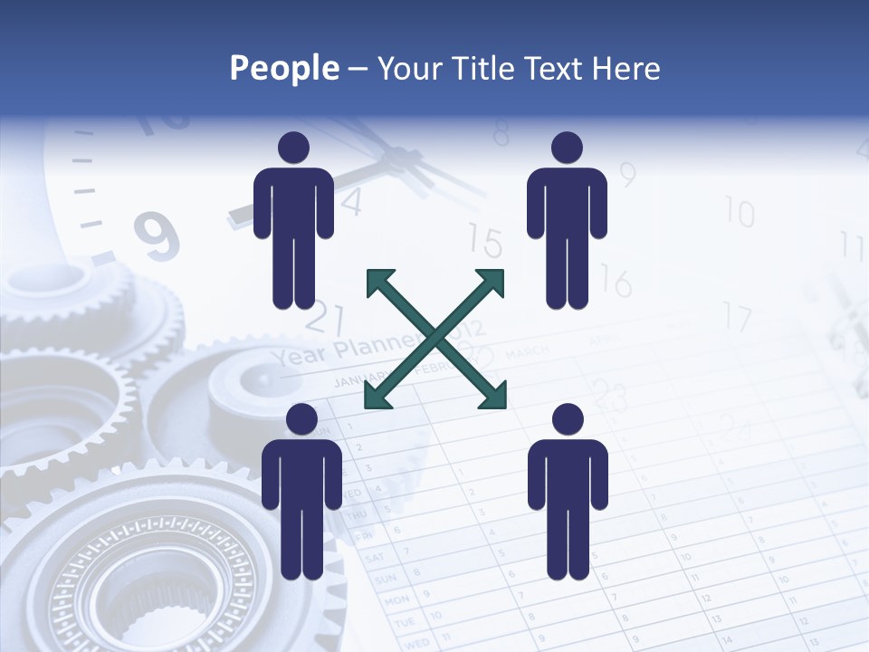 Accurate Clocks Year PowerPoint Template