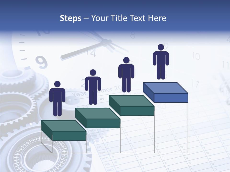 Accurate Clocks Year PowerPoint Template