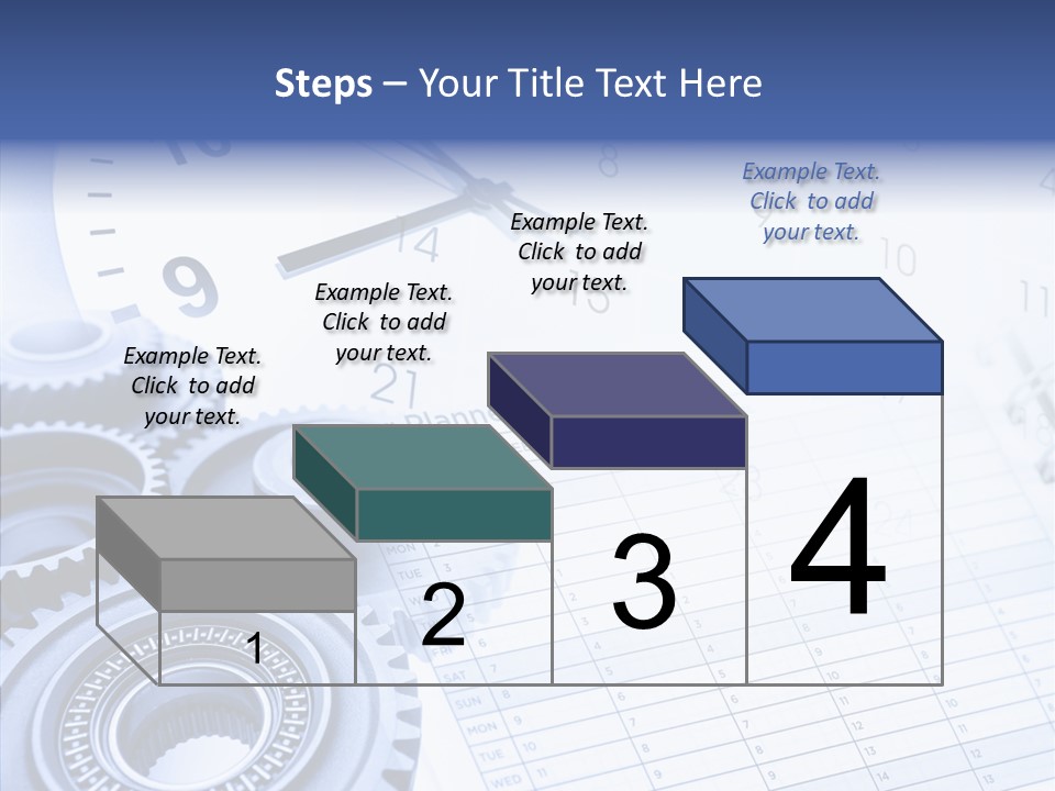 Accurate Clocks Year PowerPoint Template