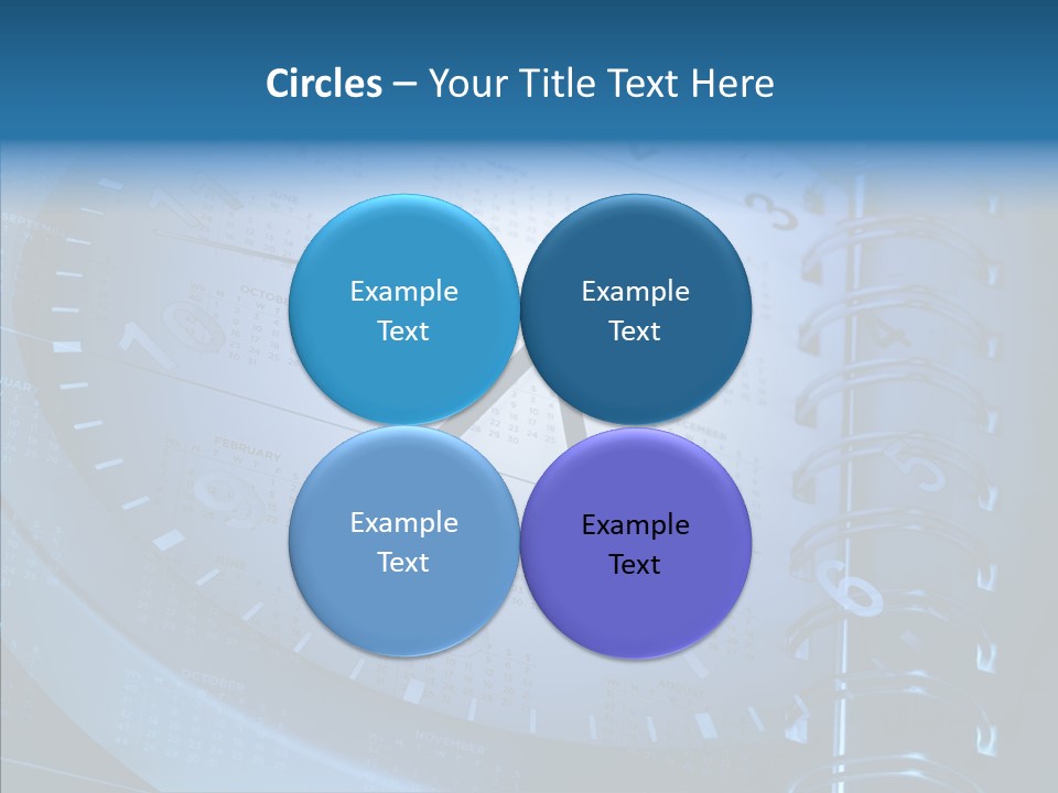 Plan Appointment Dates PowerPoint Template