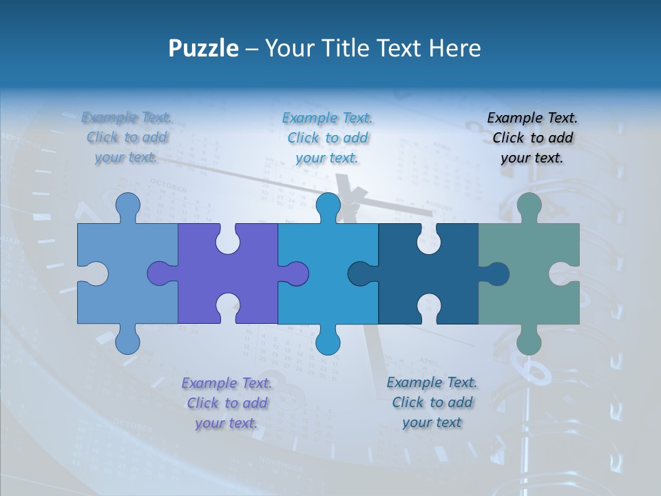 Plan Appointment Dates PowerPoint Template