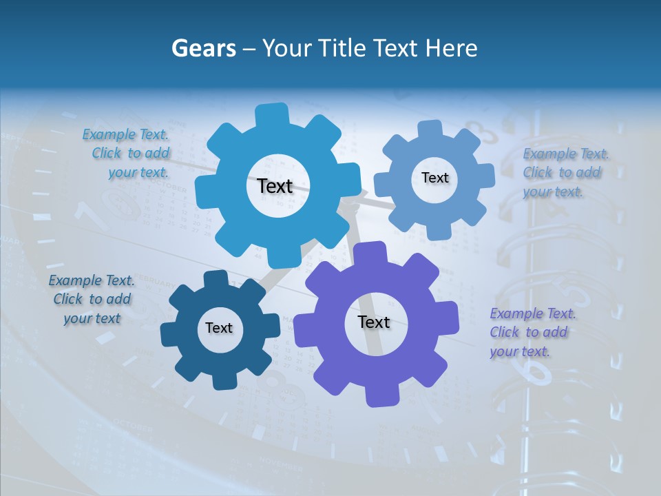 Plan Appointment Dates PowerPoint Template