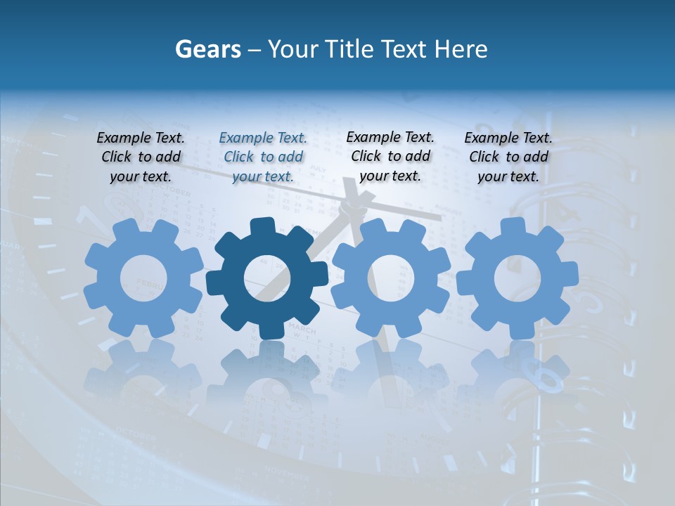 Plan Appointment Dates PowerPoint Template