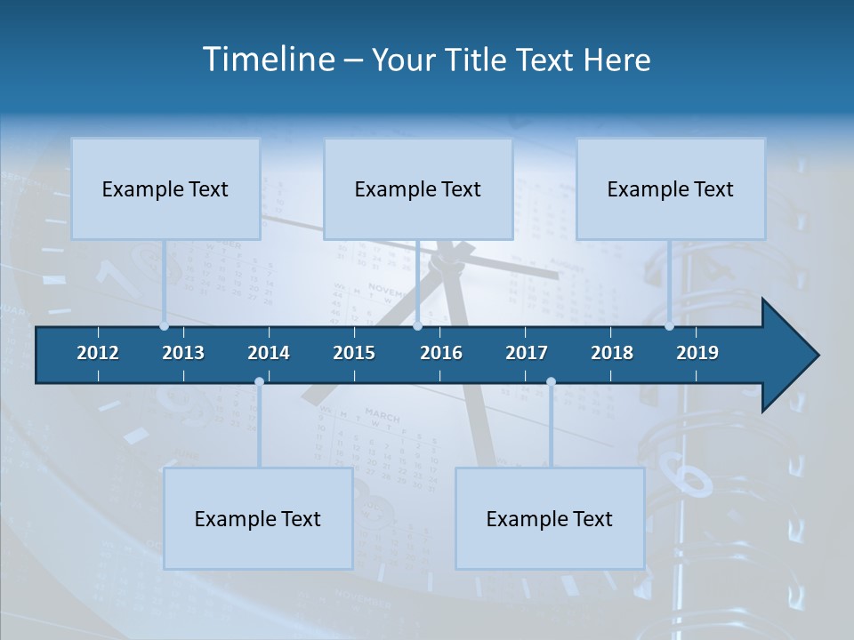 Plan Appointment Dates PowerPoint Template