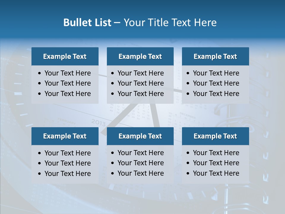 Plan Appointment Dates PowerPoint Template