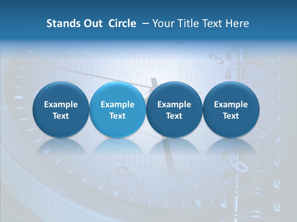 Plan Appointment Dates PowerPoint Template