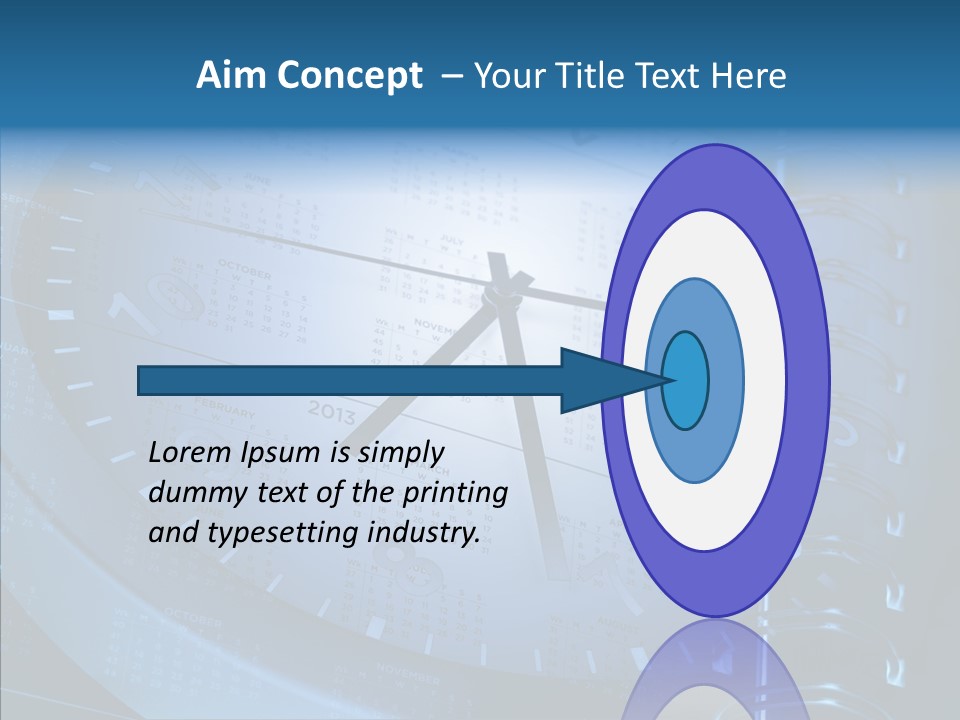 Plan Appointment Dates PowerPoint Template
