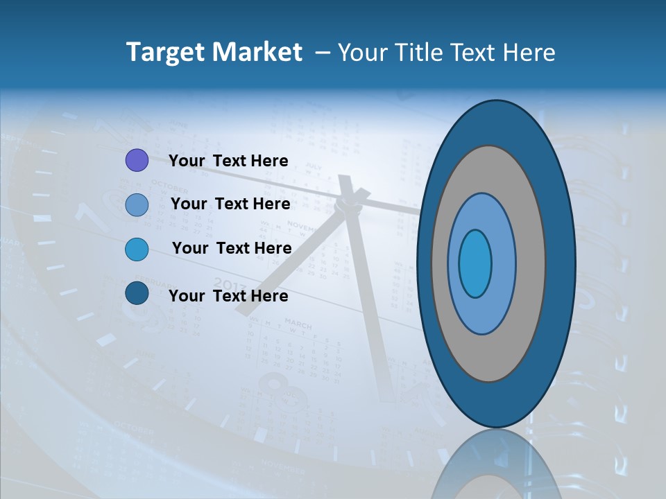 Plan Appointment Dates PowerPoint Template