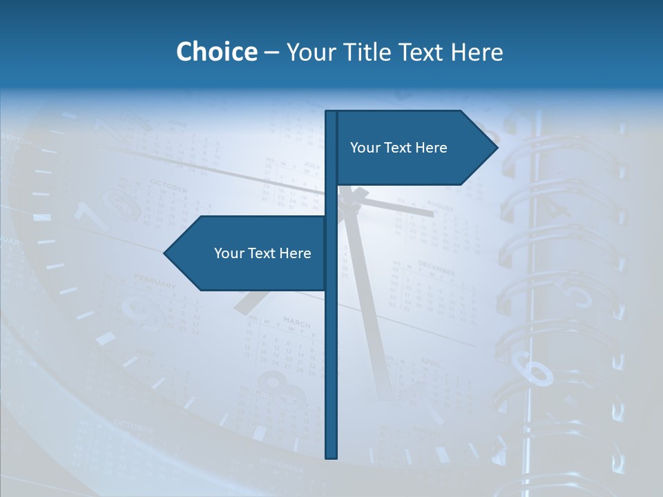 Plan Appointment Dates PowerPoint Template