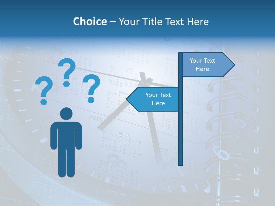 Plan Appointment Dates PowerPoint Template