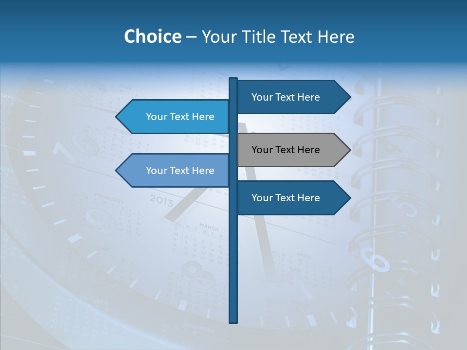 Plan Appointment Dates PowerPoint Template
