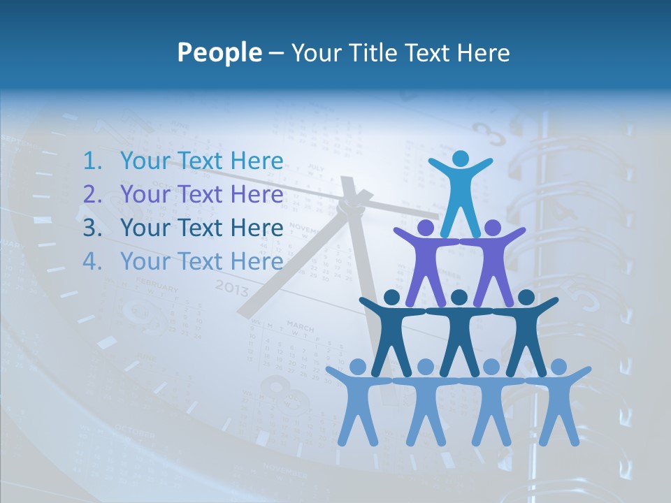 Plan Appointment Dates PowerPoint Template